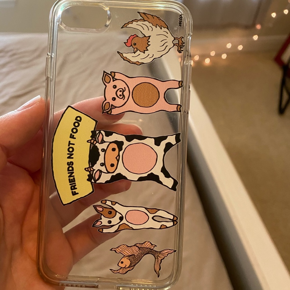 iPhone 6 “friends not food” case